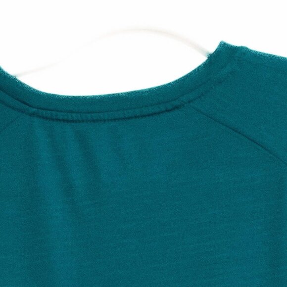 Athletic Works Mens Teal Short Sleeve Performance T-Shirt - Picture 6 of 8